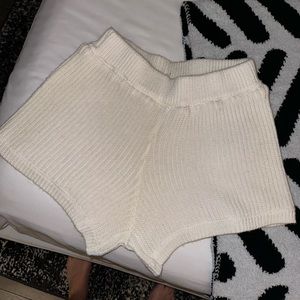 Knit shorts